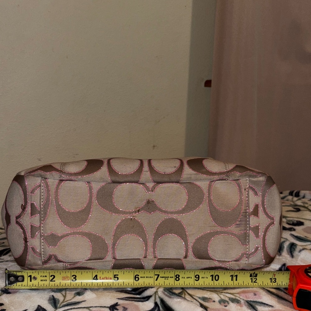 Coach Beige and Brown Crossbody Bag - Picture 2 of 14